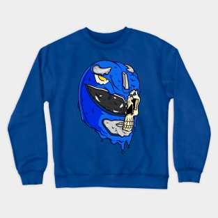 Blue Half Skull Ranger Crewneck Sweatshirt